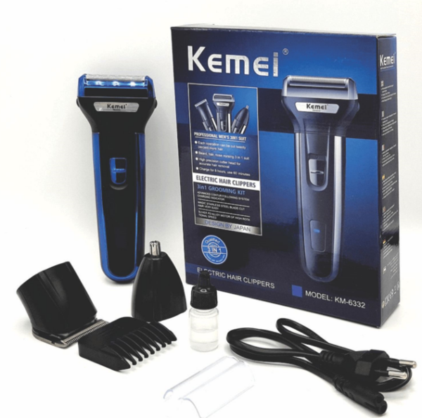 Rechargeable shaver machine
